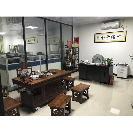 A corner of the office